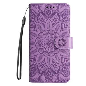 Sunflower Wallet Case for Iphone 14 Pro, purple 6