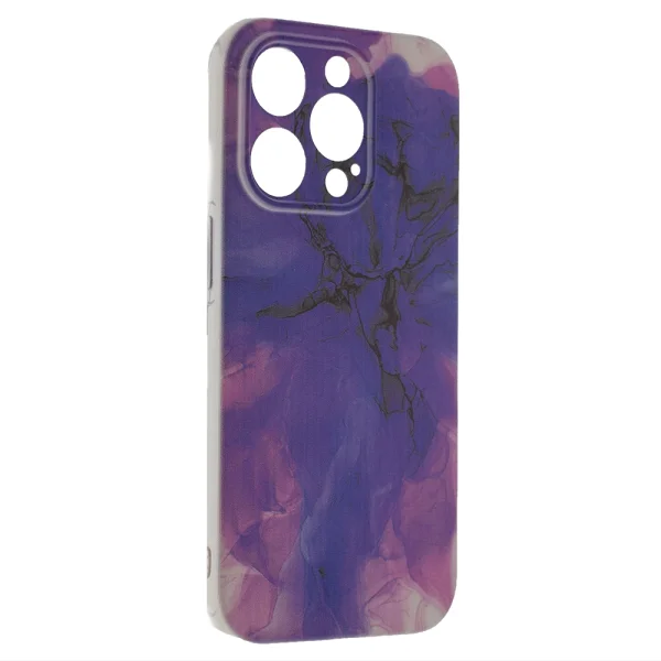 Силиконов калъф Marble за iPhone 14 Pro, Мрамор 2
