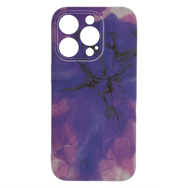 Силиконов калъф Marble за iPhone 14 Pro, Мрамор 1