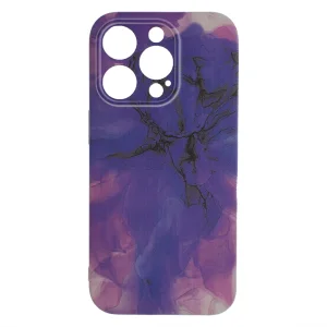 Силиконов калъф Marble за iPhone 14 Pro, Мрамор