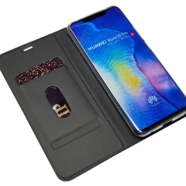 ELEGANCE Flip Case for Huawei Mate 20 Pro, Black 5