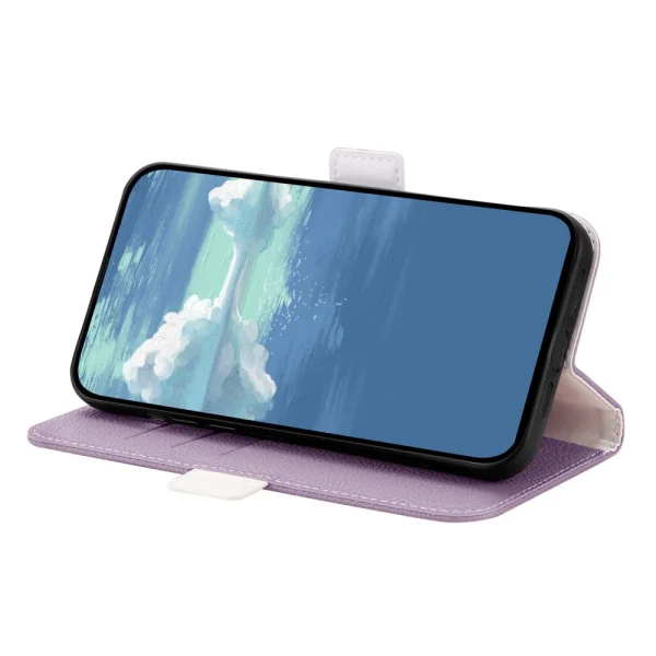 Калъф Тефтер Candy Color за Iphone 14 Pro, лилав 2