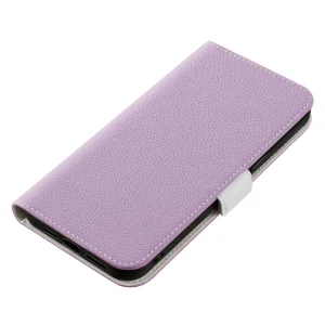 Калъф Тефтер Candy Color за Iphone 14 Pro, лилав 5