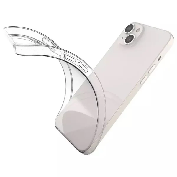 Silicone Case for iPhone 14 Plus, 0.5mm, Transparent 4