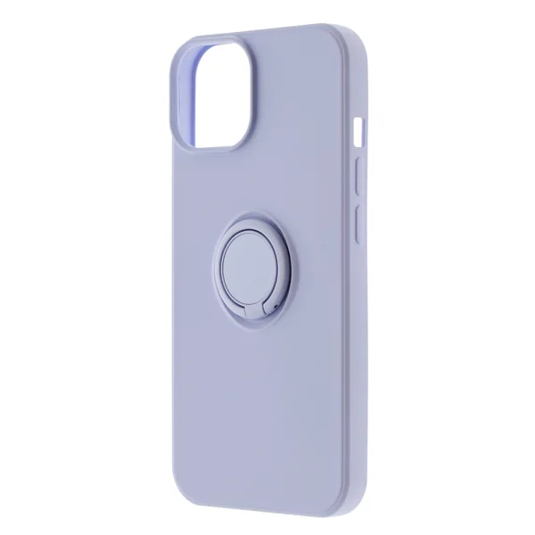 Silicone Case Silicone Ring for iPhone 14, Purple 3