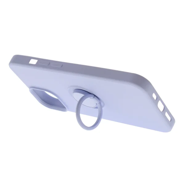 Silicone Case Silicone Ring for iPhone 14, Purple 4