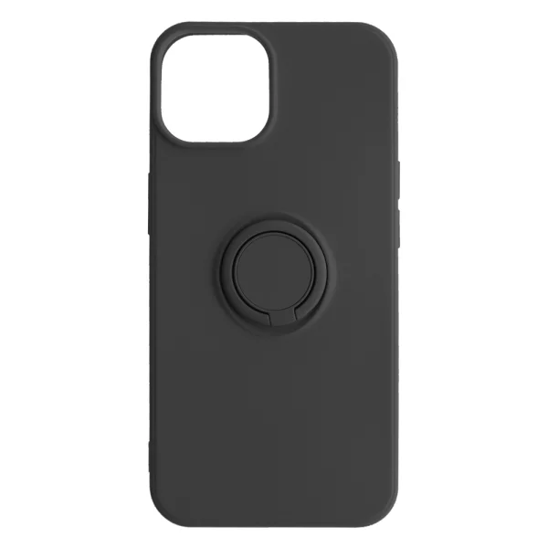 Силиконов Калъф Silicone Ring за iPhone 14 Plus, Черен 1