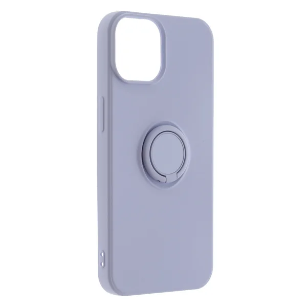 Силиконов Калъф Silicone Ring за iPhone 14 Plus, Лилав 2