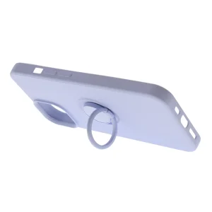 Силиконов Калъф Silicone Ring за iPhone 14 Plus, Лилав 4
