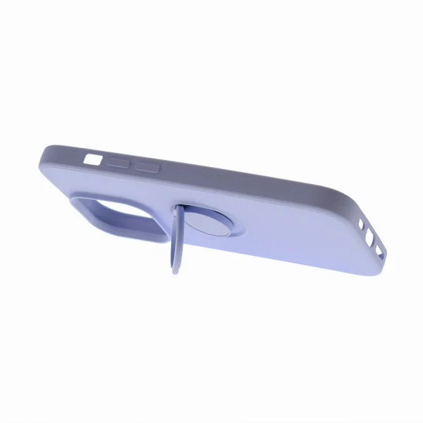 Силиконов Калъф Silicone Ring за iPhone 14 Pro, Лилав 4