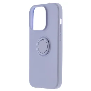 Силиконов Калъф Silicone Ring за iPhone 14 Pro, Лилав 3