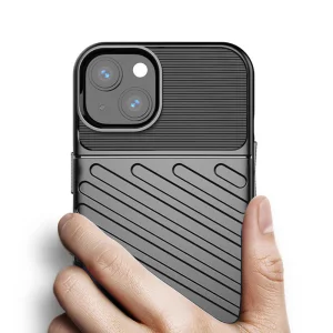 Thunder Silicone Case for iPhone 14, Black 3