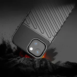 Thunder Silicone Case for iPhone 14, Black 5