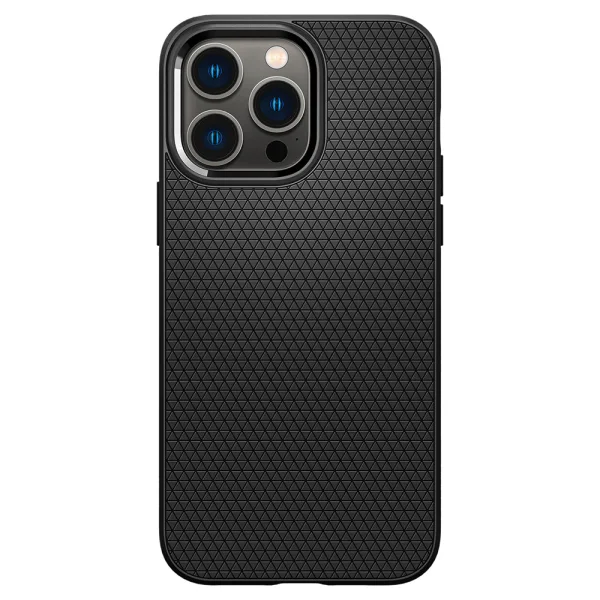 Shockproof Case Spigen Liquid Air for iPhone 14 Pro, ACS04957, Matte, Black 1