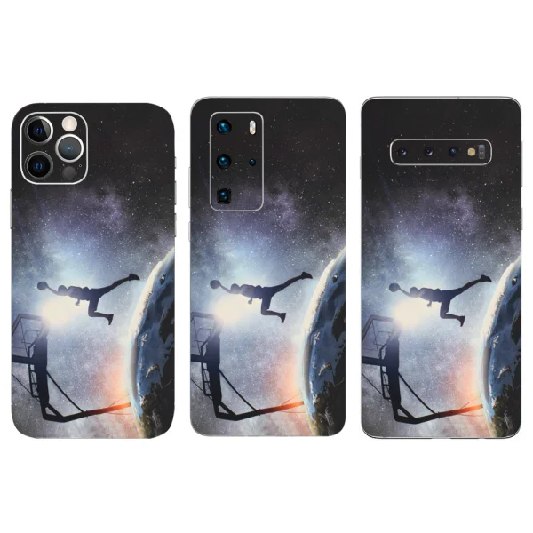 Cut Phone Foil Protector (Back), Space Dunks 1
