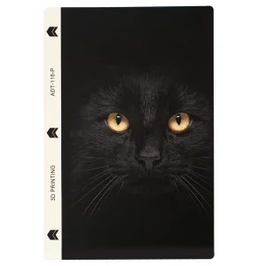 Cut-to-fit Phone Film Protector (Back), Black Cat 3
