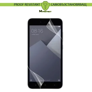 Hydrogel Protector MProtect Prof Resistiant for Redmi Note 5A, front full