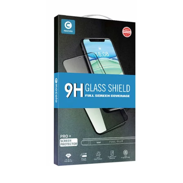 MOCOLO 5D Tempered Glass Protector for iPhone 14 Plus, black 2
