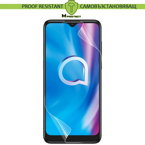 Хидрогел протектор MProtect Prof Resistant за Alcatel 1S 2020, front full 1