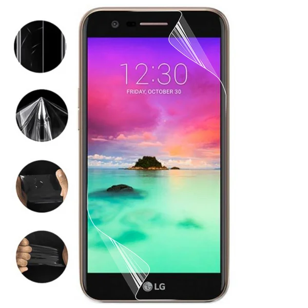 Хидрогел протектор за LG K10 2017, front full 1