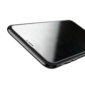 Стъклен протектор 5D Full Glue PRIVACY за iPhone 12 Pro Max, Черен 4