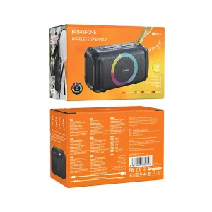 Portable speaker Borofone BR17 Cool Sports, Bluetooth, black 4