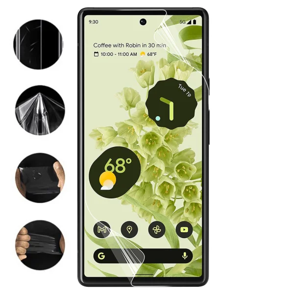 Hydrogel Protector for Google Pixel 7, front full 1
