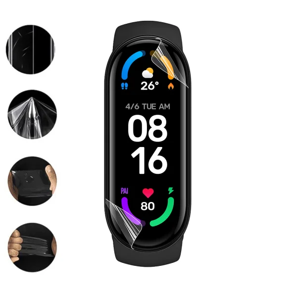 MATTE hydrogel for band for Xiaomi Mi Band 6 2