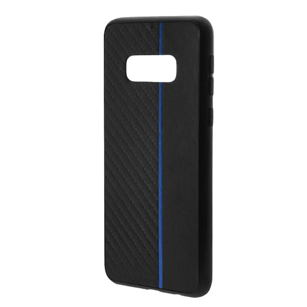 Удароустойчив гръб Moto Carbon за Samsung Galaxy S10e (G970) , Черен / Син 2