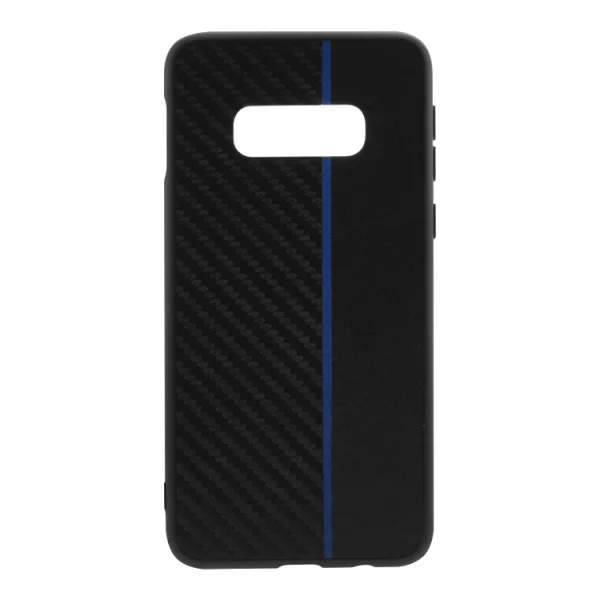Удароустойчив гръб Moto Carbon за Samsung Galaxy S10e (G970) , Черен / Син 1