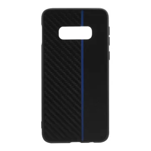 Удароустойчив гръб Moto Carbon за Samsung Galaxy S10e (G970) , Черен / Син