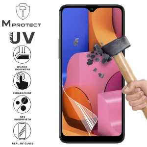 Hydrogel protector UV Flexible Glass for Samsung Galaxy A20s, front shell 1