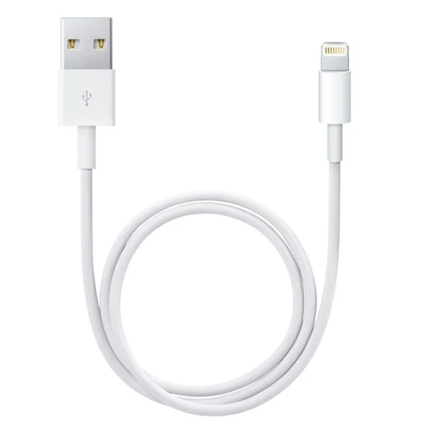 Cable Apple MD819 iPhone 5 Lightning 2m, White 5