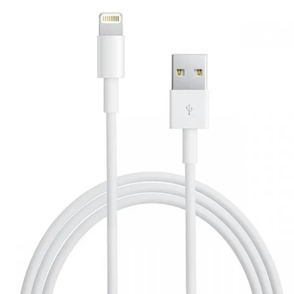 Cable Apple MD819 iPhone 5 Lightning 2m, White 2