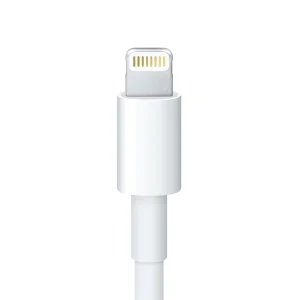 Cable Apple MD819 iPhone 5 Lightning 2m, White 4