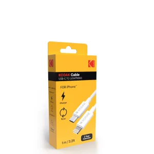 KODAK Type C to Lightning Cable, 1m, white 3