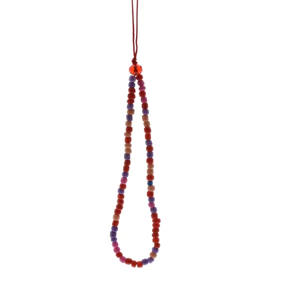 Phone Charm Pendant Design 11, Red 1