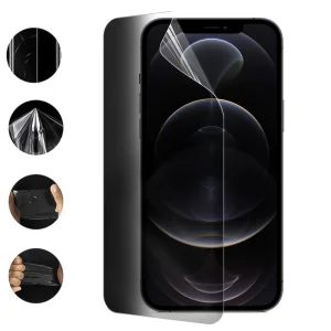 Хидрогел протектор Privacy за iPhone 12 Pro Max, Front Shell
