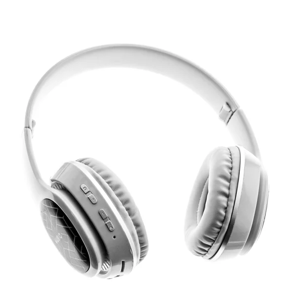 Wireless Bluetooth headphones GJBY Headphones HZ-BT366, white 2
