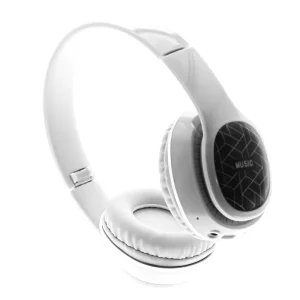 Wireless Bluetooth headphones GJBY Headphones HZ-BT366, white 3
