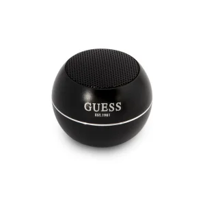 Преносима колонка GUESS Mini Bluetooth Speaker, 3W, 4H, черен
