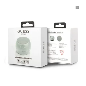 Преносима колонка GUESS Mini Bluetooth Speaker, 3W, 4H, сребрист 4