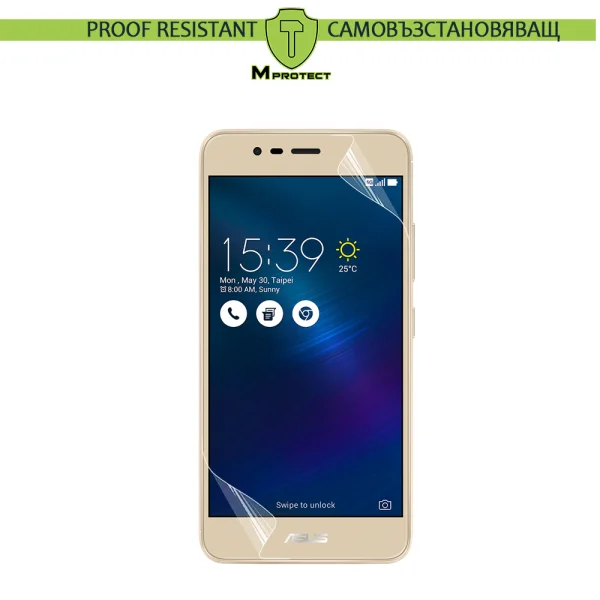 Hydrogel Protector MProtect Prof Resistiant for Asus Zenfone 3 MAX 5.2, Front Shell 1