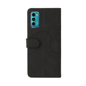 Калъф Тефтер Wallet Stand за Motorola Moto G60 / G40 Fusion, Черен 3
