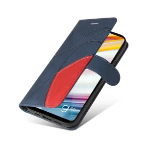 Калъф Тефтер Wallet Stand за Motorola Moto G60 / G40 Fusion, Син 5