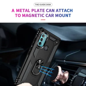 Удароустойчив калъф Hybrid Cover за Motorola Moto G60/G40 Fusion, Черен 4