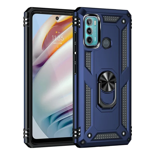Удароустойчив калъф Hybrid за Motorola Moto G60/G40 Fusion, Син 1