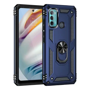 Удароустойчив калъф Hybrid за Motorola Moto G60/G40 Fusion, Син