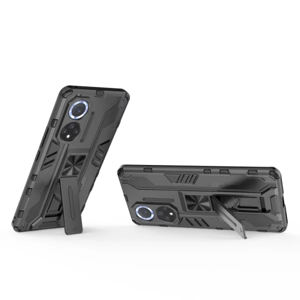 Shockproof Case Shockproof for Honor 50 / Nova 9, with kickstand, Black 3