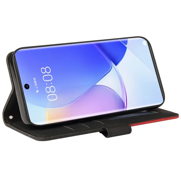 Wallet Stand Leather Case for Huawei Nova 9 / Honor 50, Black 5
